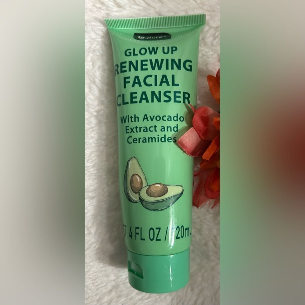 🛍️b•pure Glow Up Facial Cleanser Avocado Ceramides 4.4 FL OZ 120 ml💥 - Picture 7 of 7